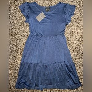 NWT xs blue dress